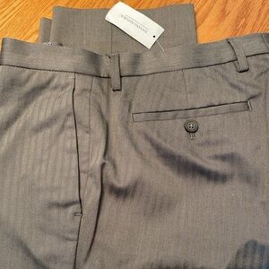 Banana Republic Gray Dress Pants Classic Straight-Leg